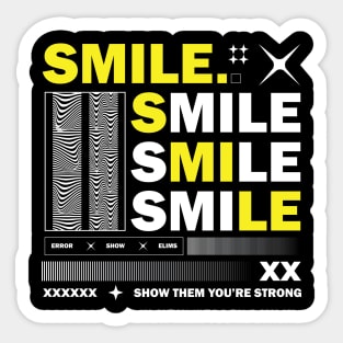 Smile Sticker